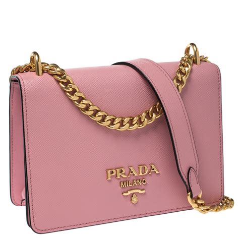 hot pink and beige prada bag|prada pink shoulder bag.